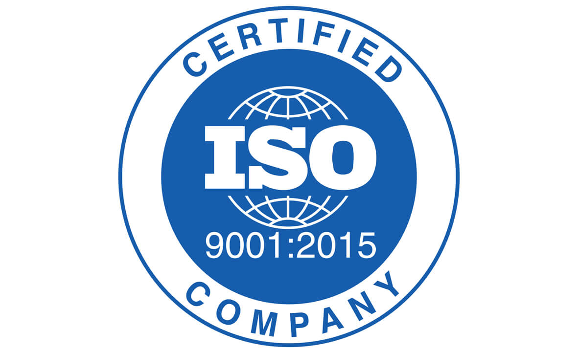 Certified ISO 9001:2015